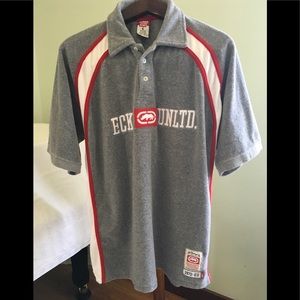ECKO UNLTD. Mens Sz L Collar Shirt Cotton.